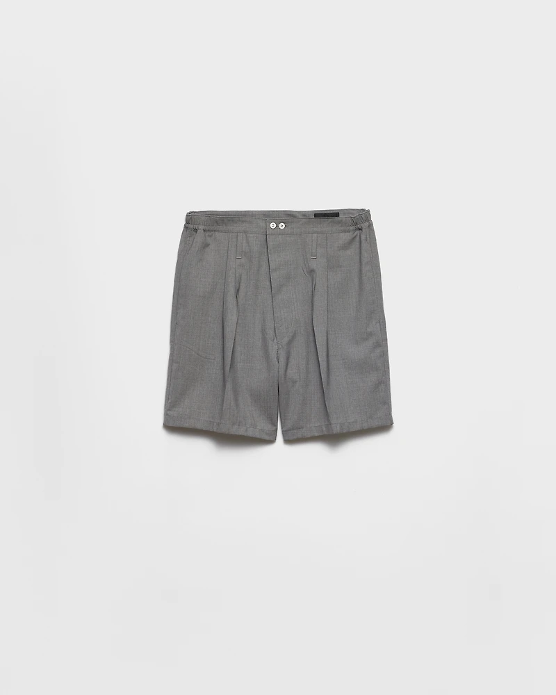 Wool Bermudas