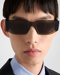 Sunglasses with the triangle logo