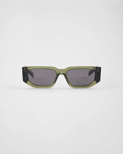 Sunglasses with the triangle logo