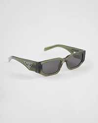 Sunglasses with the triangle logo