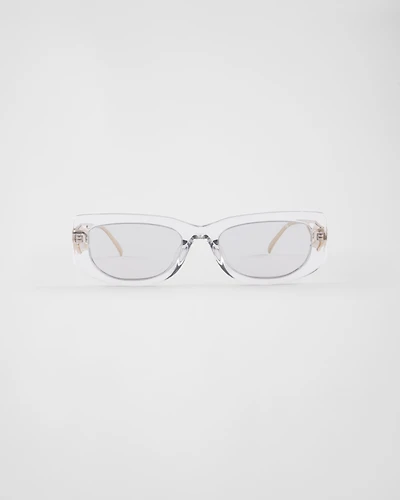 Prada sunglasses with the triangle logo