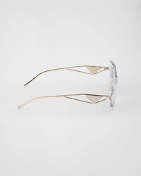 Prada sunglasses with the triangle logo