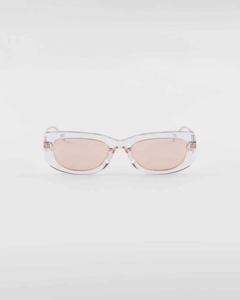 Sunglasses with triangle logo