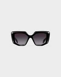 Sunglasses with triangle logo