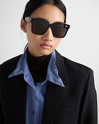 Sunglasses with Prada logo