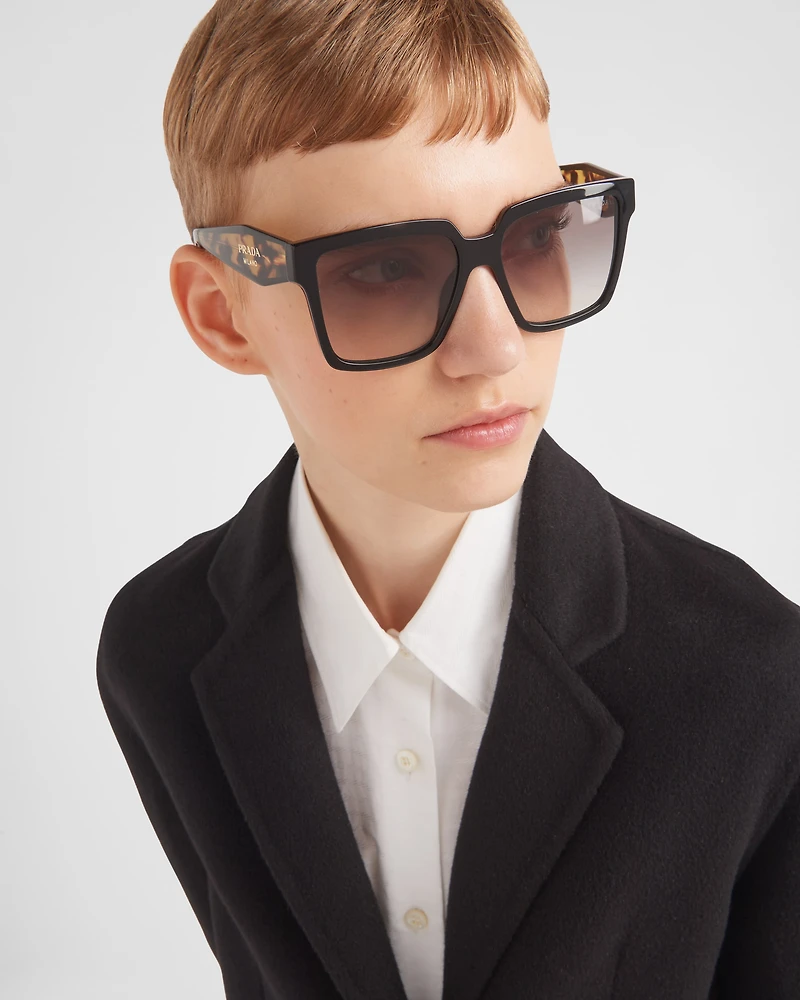 Sunglasses with Prada logo