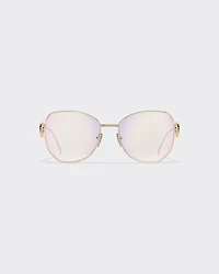 Sunglasses with triangle logo