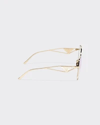 Sunglasses with triangle logo