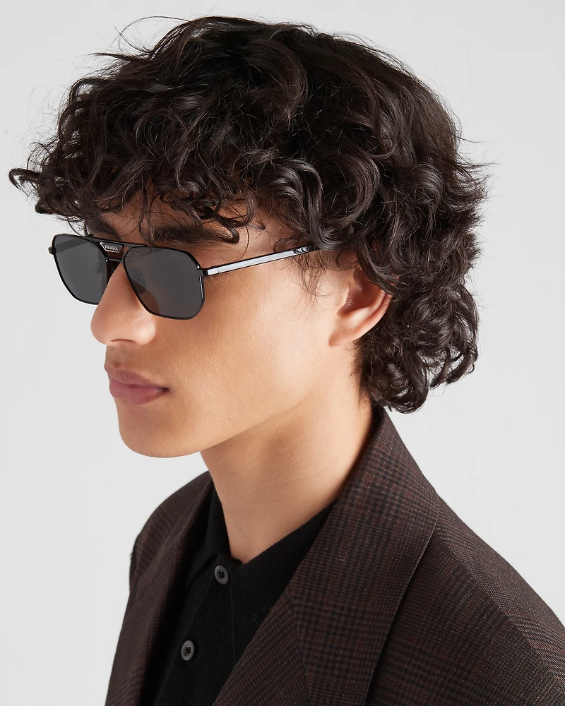 Sunglasses with Prada logo