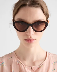 Sunglasses with Prada logo