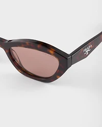 Sunglasses with Prada logo