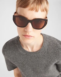 Sunglasses with Prada logo