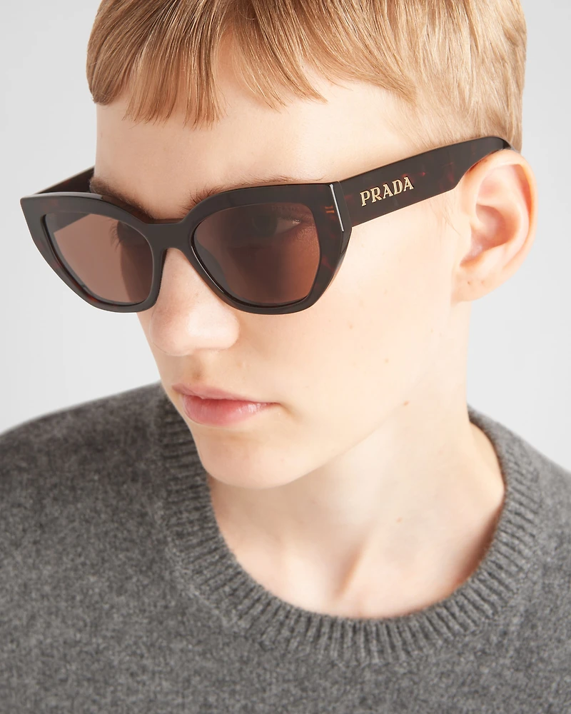 Sunglasses with Prada logo