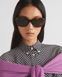 Sunglasses with the Prada logo