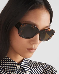 Sunglasses with the Prada logo