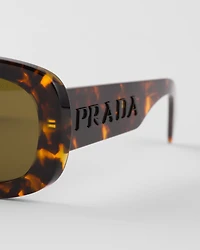 Sunglasses with the Prada logo