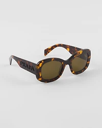 Sunglasses with the Prada logo