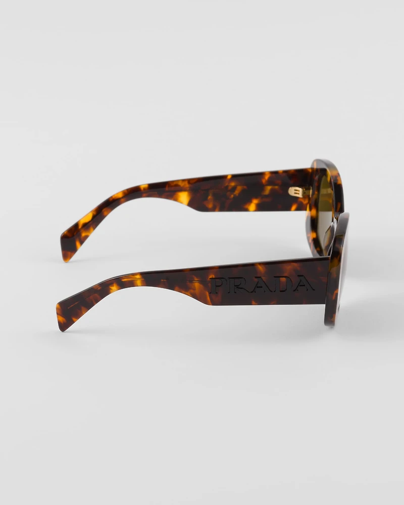 Sunglasses with the Prada logo