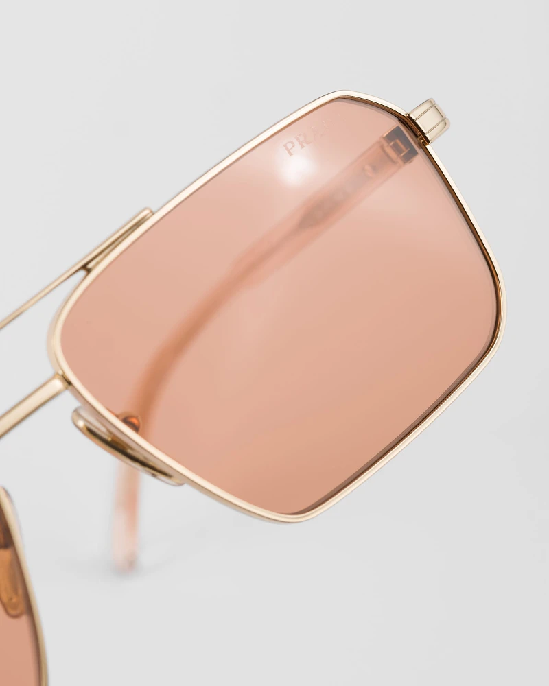 Sunglasses with the Prada logo