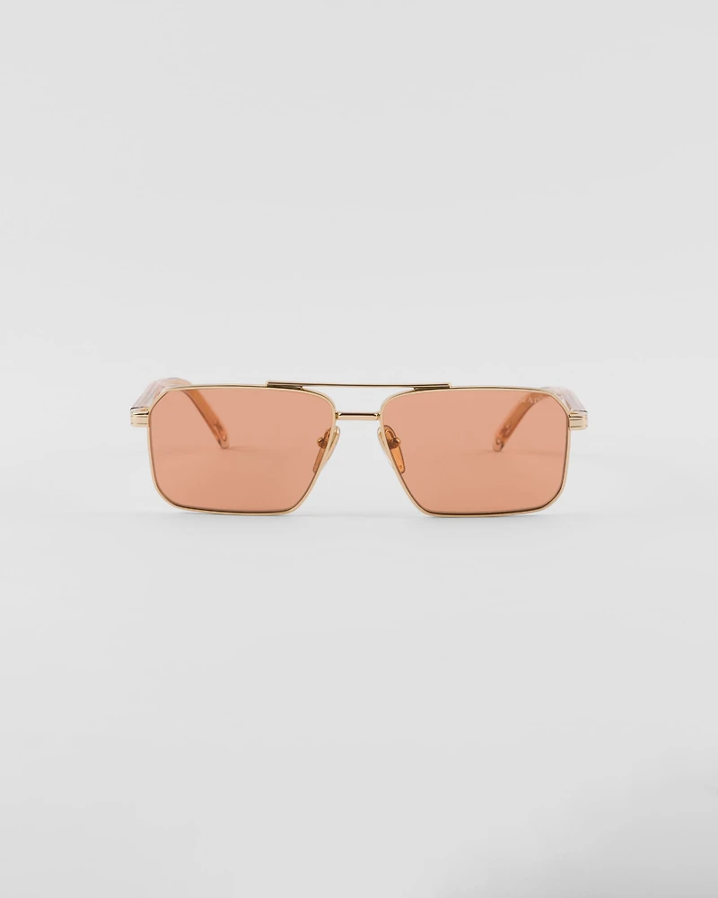 Sunglasses with the Prada logo