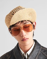 Sunglasses with the Prada logo