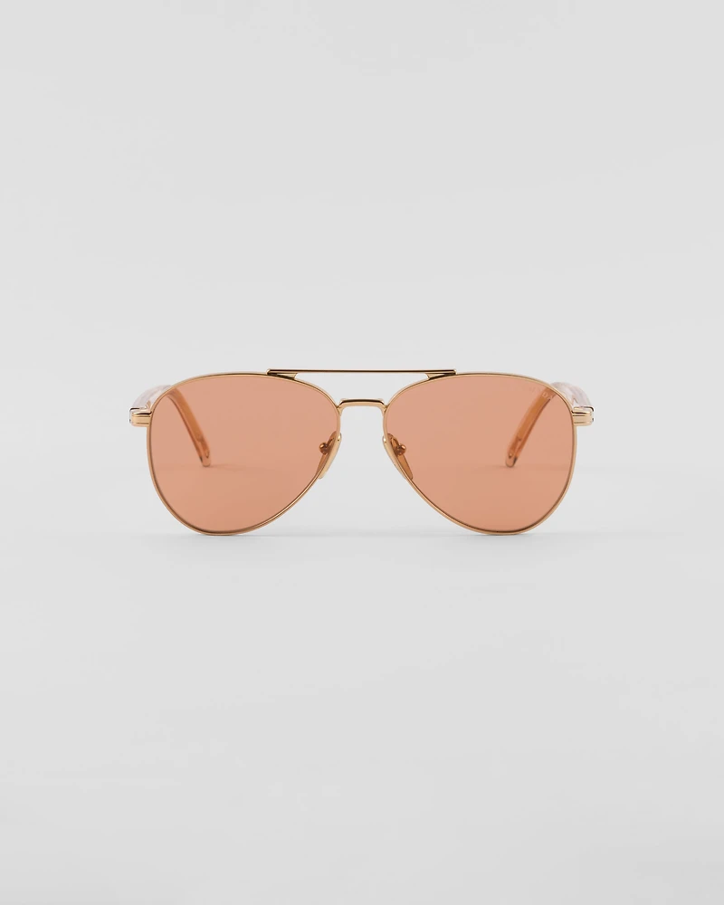 Sunglasses with the Prada logo