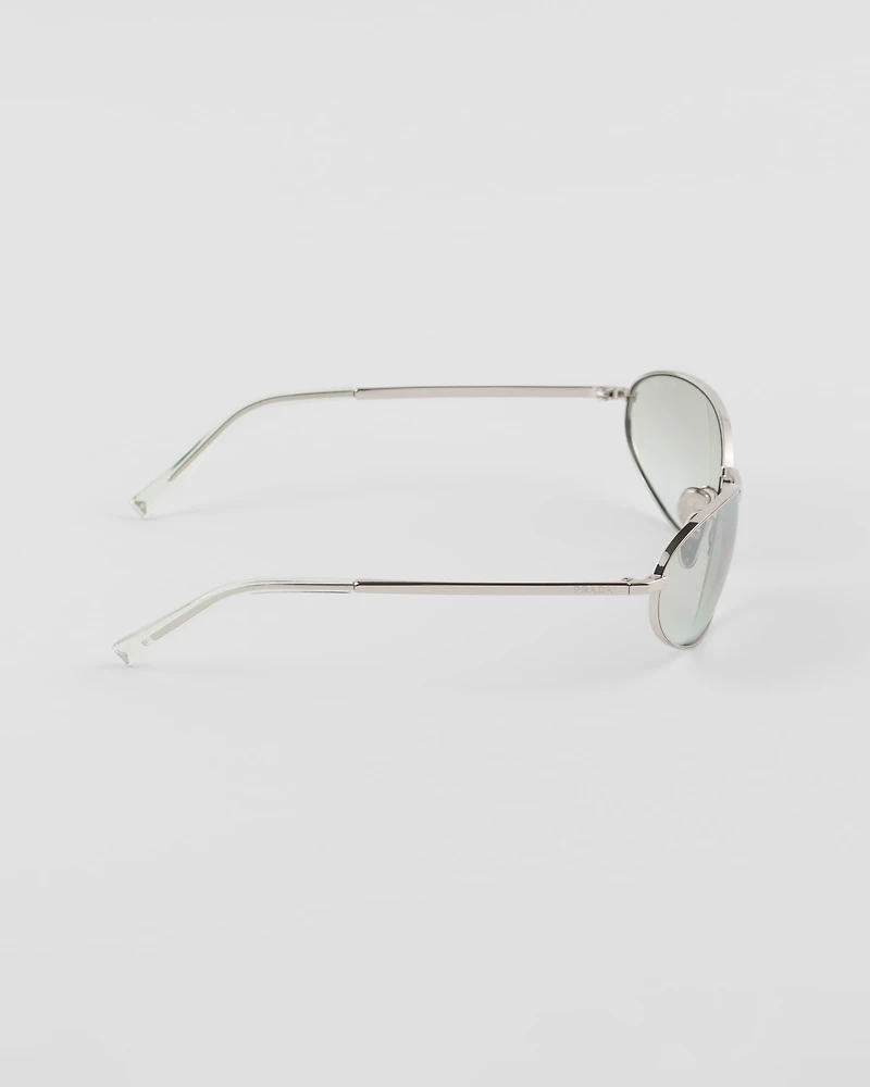 Sunglasses with the Prada logo