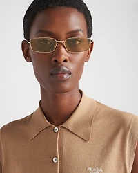 Sunglasses with the Prada logo