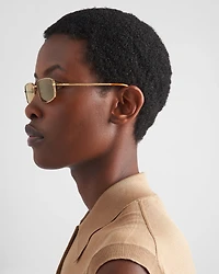 Sunglasses with the Prada logo