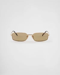Sunglasses with the Prada logo