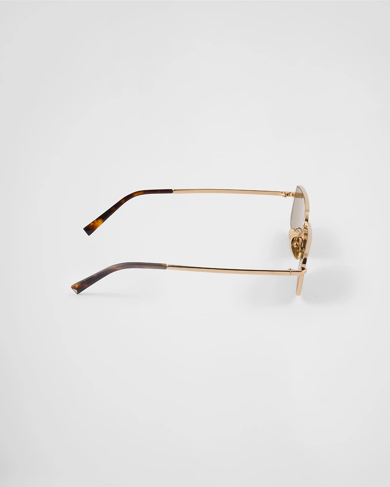 Sunglasses with the Prada logo