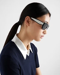 Sunglasses with the Prada logo