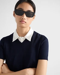 Sunglasses with the Prada logo