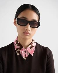 Sunglasses with the Prada logo