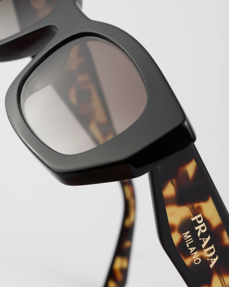 Sunglasses with the Prada logo