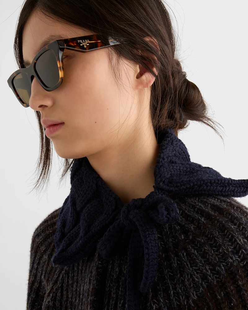 Sunglasses with Prada logo