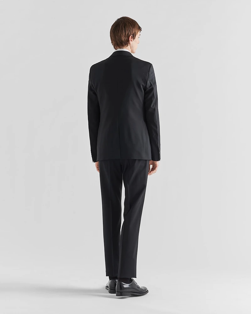 Single Breasted Wool And Mohair Suit