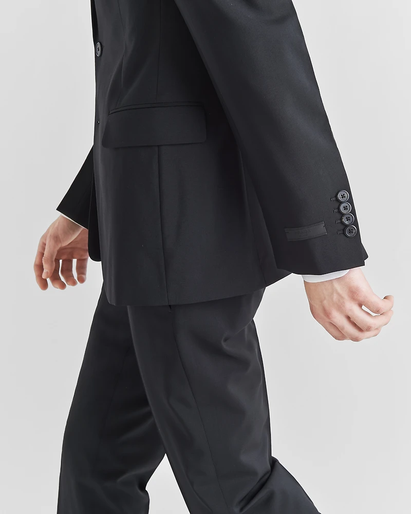 Single Breasted Wool And Mohair Suit