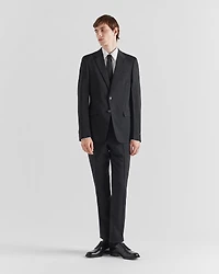 Single Breasted Wool And Mohair Suit