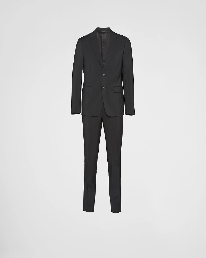 Single Breasted Wool And Mohair Suit