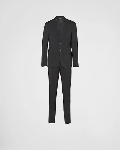 Single Breasted Wool And Mohair Suit