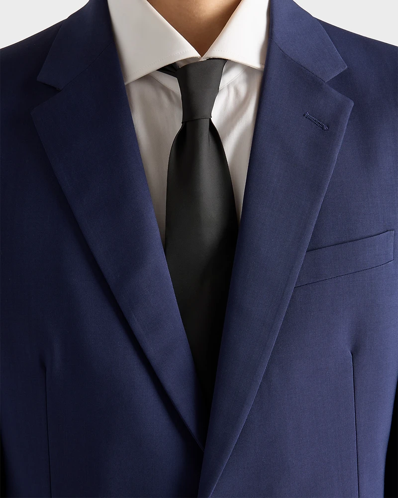 Single Breasted Wool And Mohair Suit