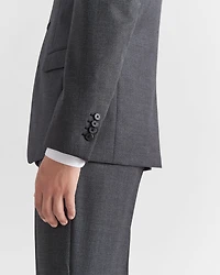 Single-breasted wool suit