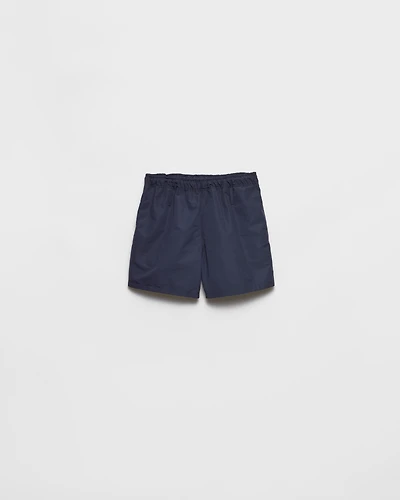 Technical fabric swim trunks