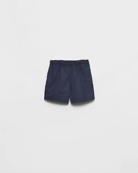 Technical fabric swim trunks