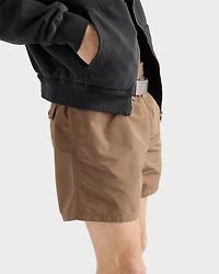 Technical fabric swim trunks