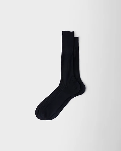 Cotton mid-calf socks