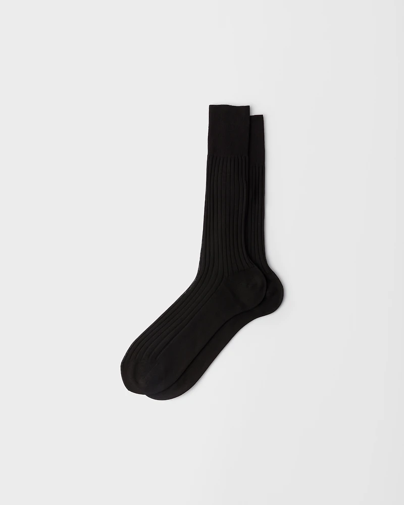 Cotton mid-calf socks