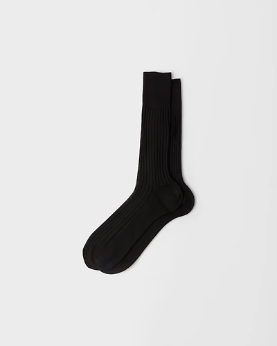 Cotton mid-calf socks