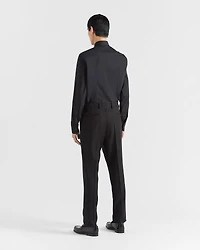 Stretch cotton shirt